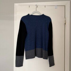 Griffen 100% Cashmere Blue Womens L Sweater
